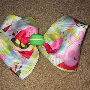 Peppa pig 🐷 bow